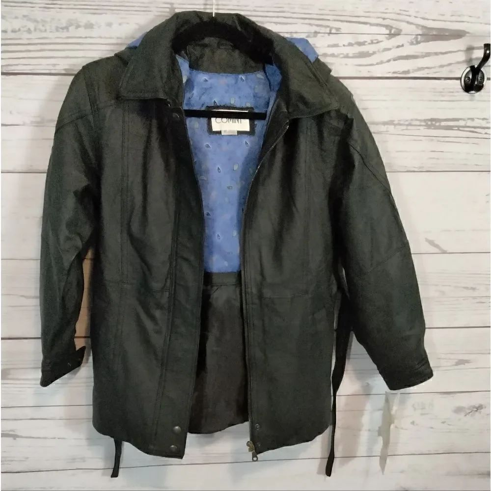 NWT: "Comint leathers"  woman's leather jacket